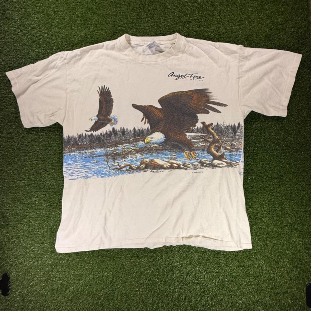 1993 Vintage Habitat "Angel Fire New Mexico" Bald Eagle Tee